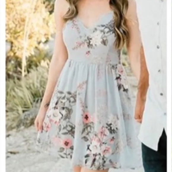 Lulus Medium Womens Floral Sundress - Picture 6 of 6